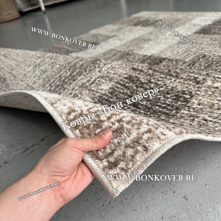 Бежево-Коричневый Ковер Арт 29876 Прямоугольный