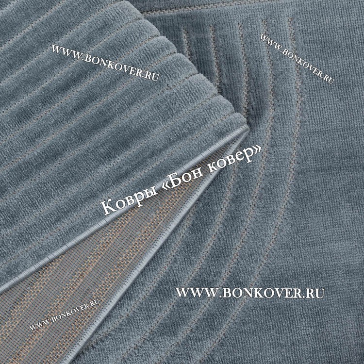 Современный Турецкий Ковер Дизайн 81 серо-голубой