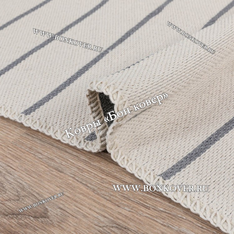 Хлопковый Безворсовый Коврик В Полоску Дизайн 29906