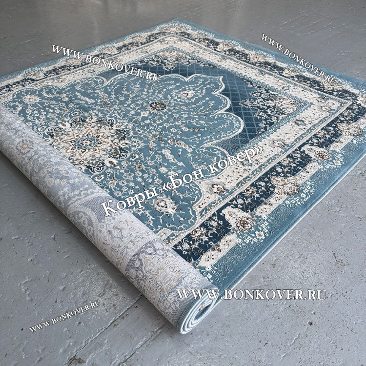 Турецкий Ковер Для гостиной New дизайн 82 Синий