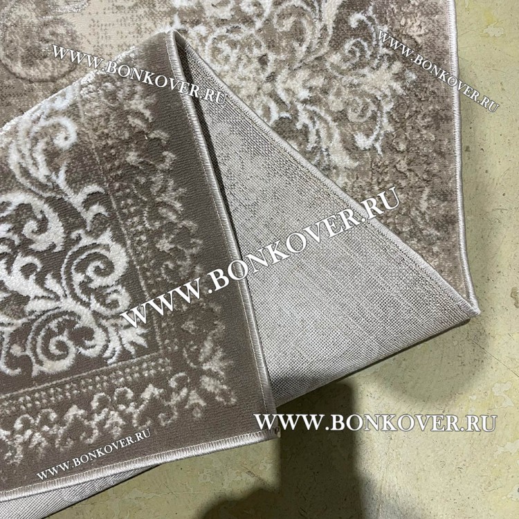 Современный Турецкий Ковер Дизайн 187 Бежево-Коричневый