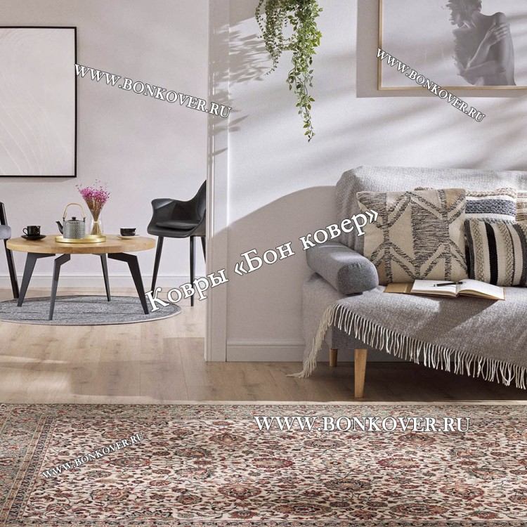 Шерстяной ковер для гостиной дизайн 08