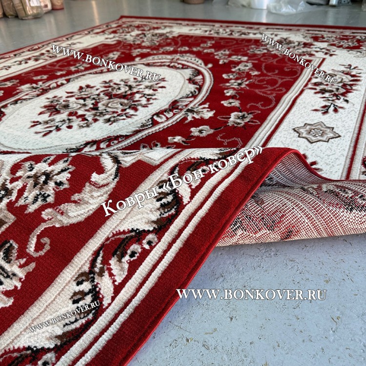 Ковер Лайт Карпет New 7 Дизайн 23877 Красный