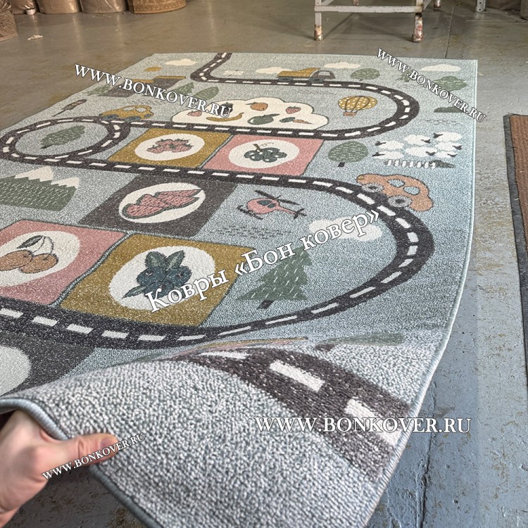 Ковер Карпет New NN 01 Детский Дизайн 55 Прямоугольный